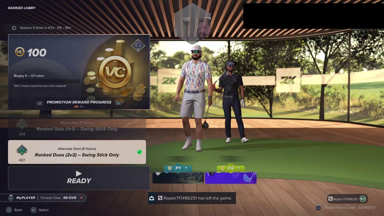 PGA 2K25 - Ranked Duos