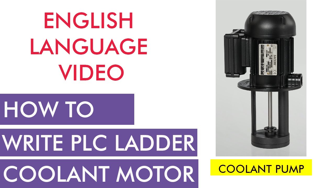 Coolant Motor PLC Ladder program (FANUC)