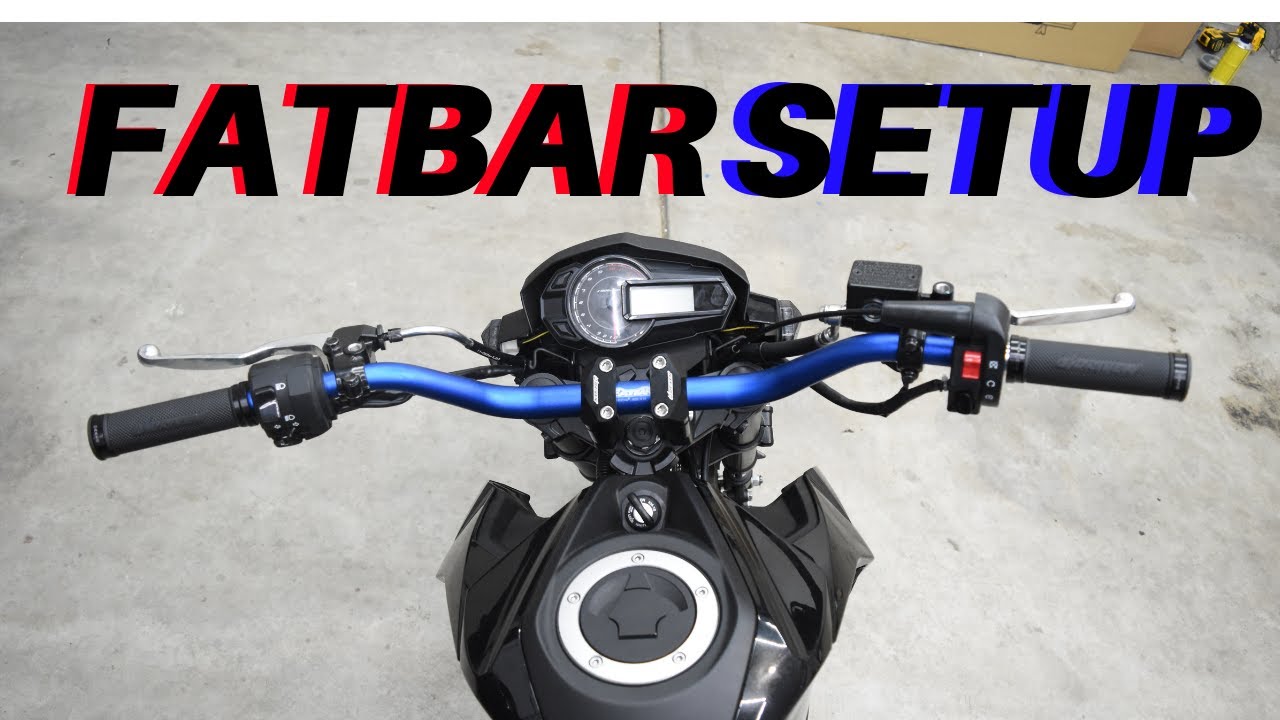 | Z125 Pro | Renthal Fatbar Setup