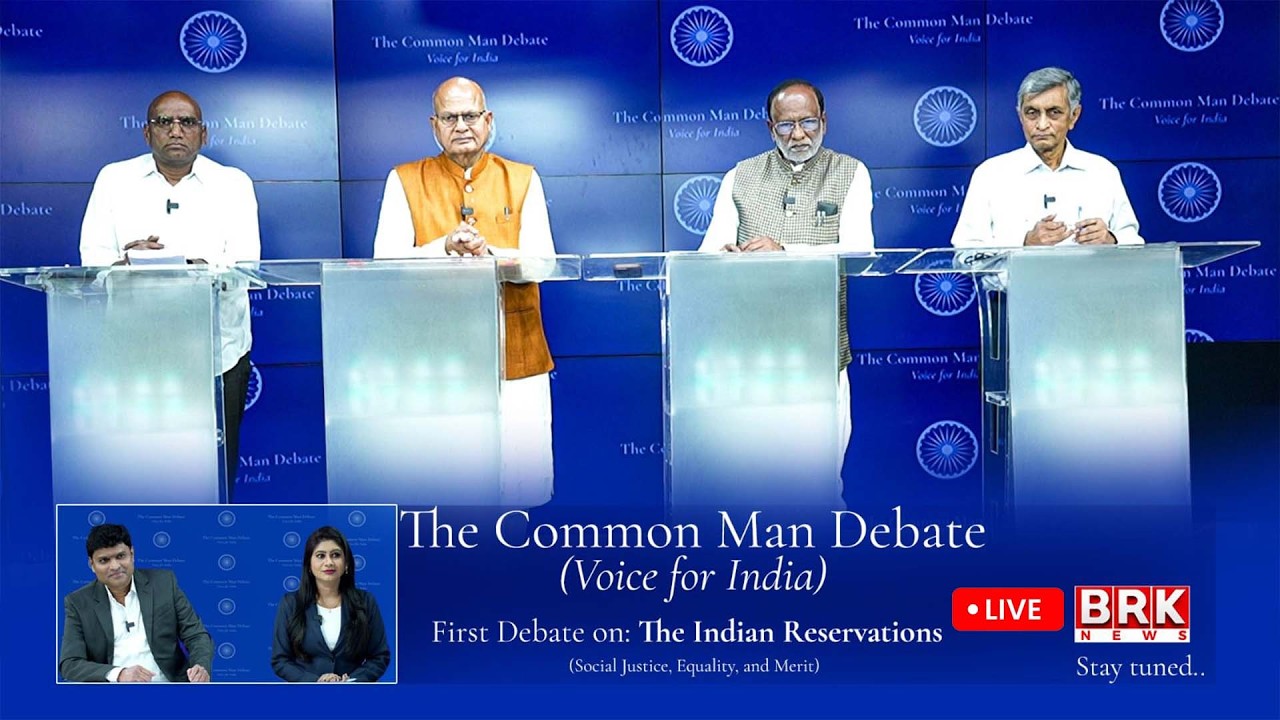 The Common man debate | Part-2 | The Indian Reservations|Dr jp|K Laxman|RS Praveen|Justice Eswaraiah