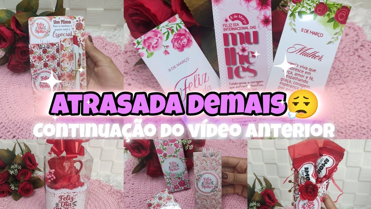 CORREIA | PRODUÇÃO | MONTEI OPÇÕES DE MIMOS DIA DA MULHER 