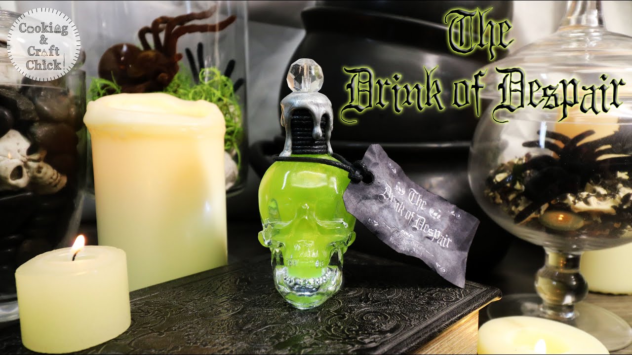 The Drink of Despair : Emerald Potion : Potion Prop : Harry Potter and the Half Blood Prince