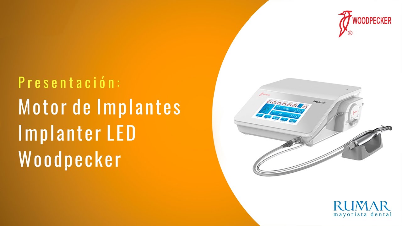 Implanter Led Motor de Implantes Woodpecker | Presentación