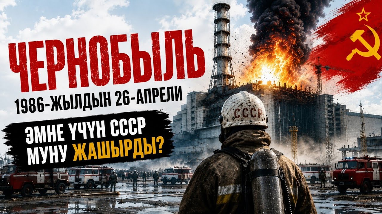 Чернобыль кырсыгы кыргызча кыскача: Жарылуунун чыныгы себеби эмне? Чындыгында ким күнөөлүү болгон?