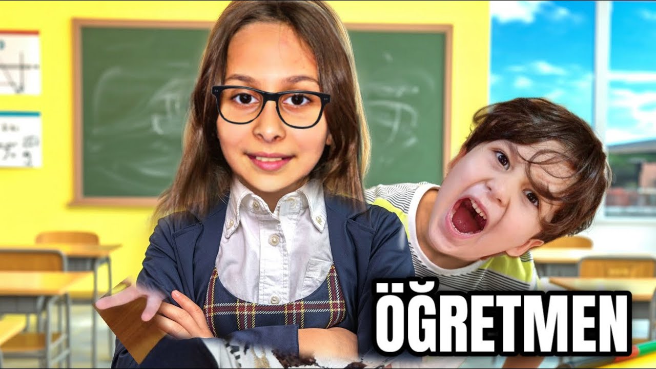 RÜYA 24 SAAT ÖĞRETMEN OLDU !! YARAMAZ ÖĞRENCİ RÜZGAR!!