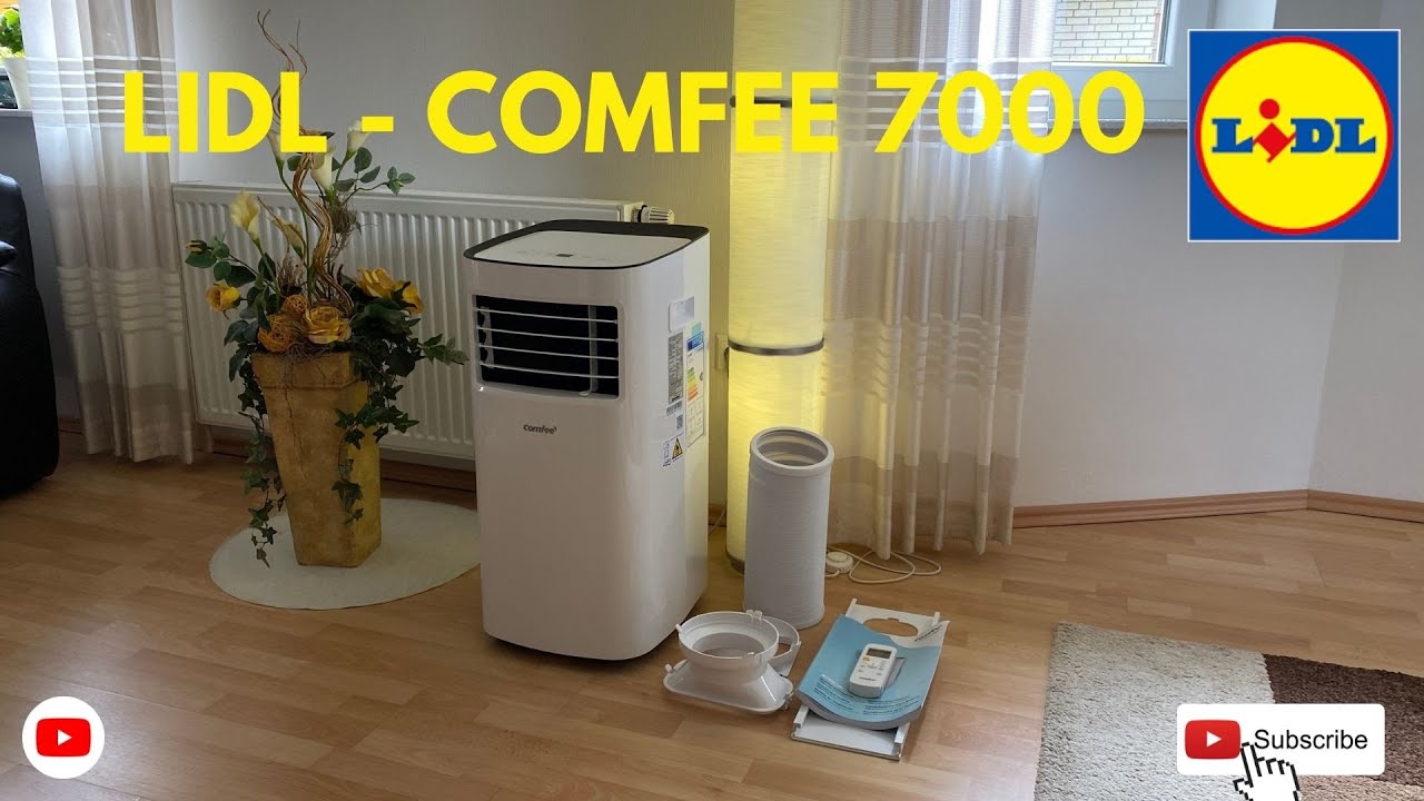 Mobile Klimaanlage LIDL - Comfee 7000 BTU Aufbau & Funktion und Bedienung / TEST #2 👍👍👍✅