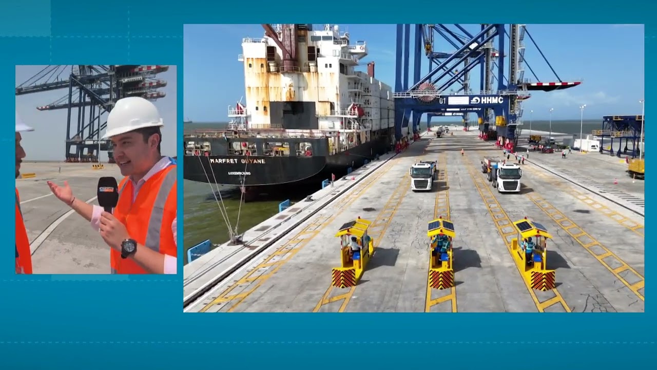 En 25 días de operación de Puerto Antioquia han pasado 12 buques por la terminal marítima