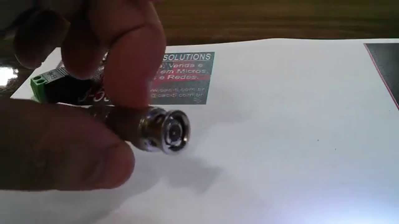 CONECTORES BNC CFTV VIDEO