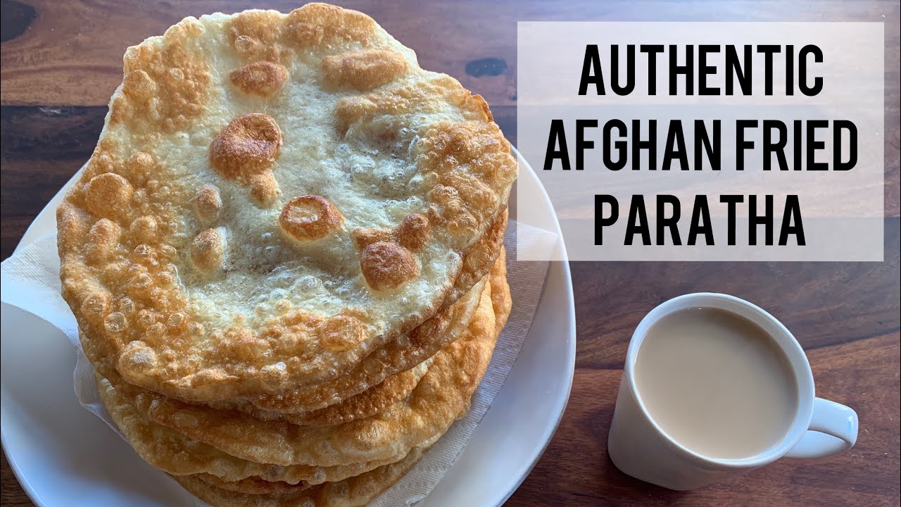 LIGHT & CRISPY AFGHAN FRIED PARATHA // RECIPE + HOW-TO
