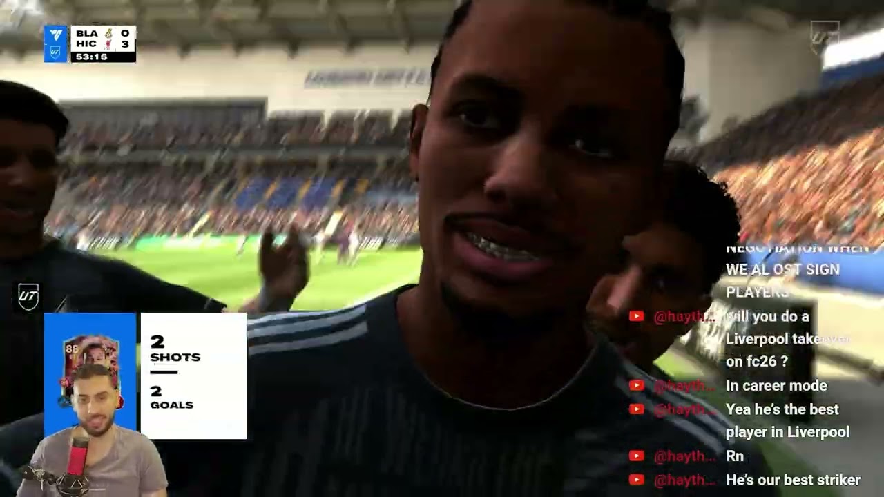 Хиксон доминирует! Полный контроль в FC 26 #fc26 #fut26 #gaming