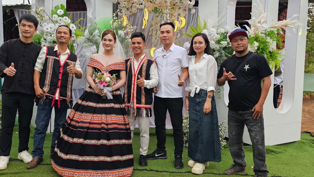 Toàn Cảnh Siêu Đám Cưới Đur Siu ngoài trời 999 khách lớn nhất tại Chư Sê Gia Lai. Nguyễn Tất Thắng