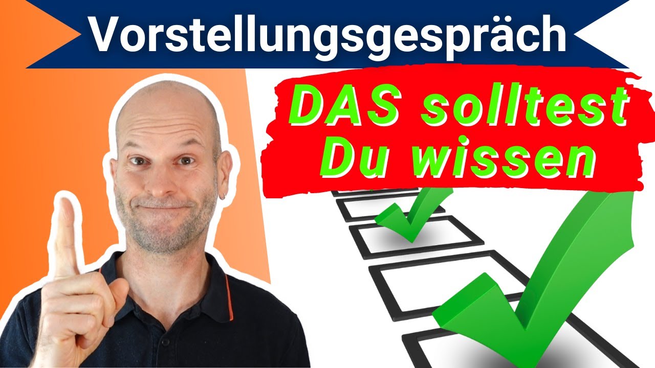 WICHTIG zu wissen, BEVOR Du ins Vorstellungsgespräch gehst