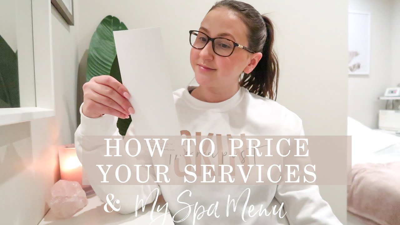 HOW TO PRICE YOUR SERVICES | Location, Costs & Reading My Menu