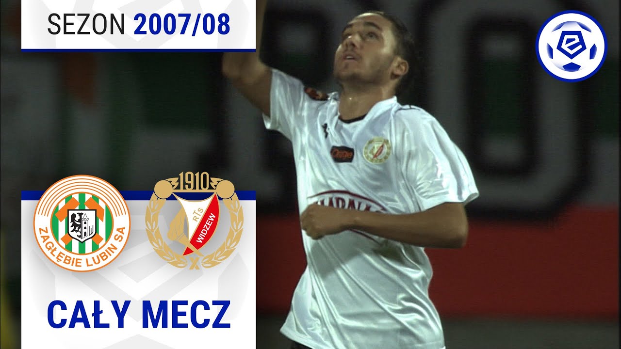 (1/2) Zagłębie Lubin – Widzew Łódź | CAŁY MECZ | Ekstraklasa 2007/08 | 1. Kolejka