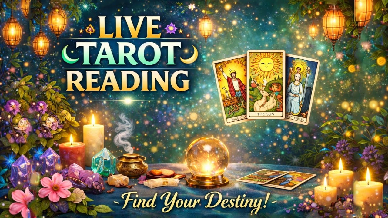 🔮LIVE Tarot Reading🦋 || Free YES/NO Questions 🪬 • Paid Detailed Readings💸📿#livetarotreadings #tarot