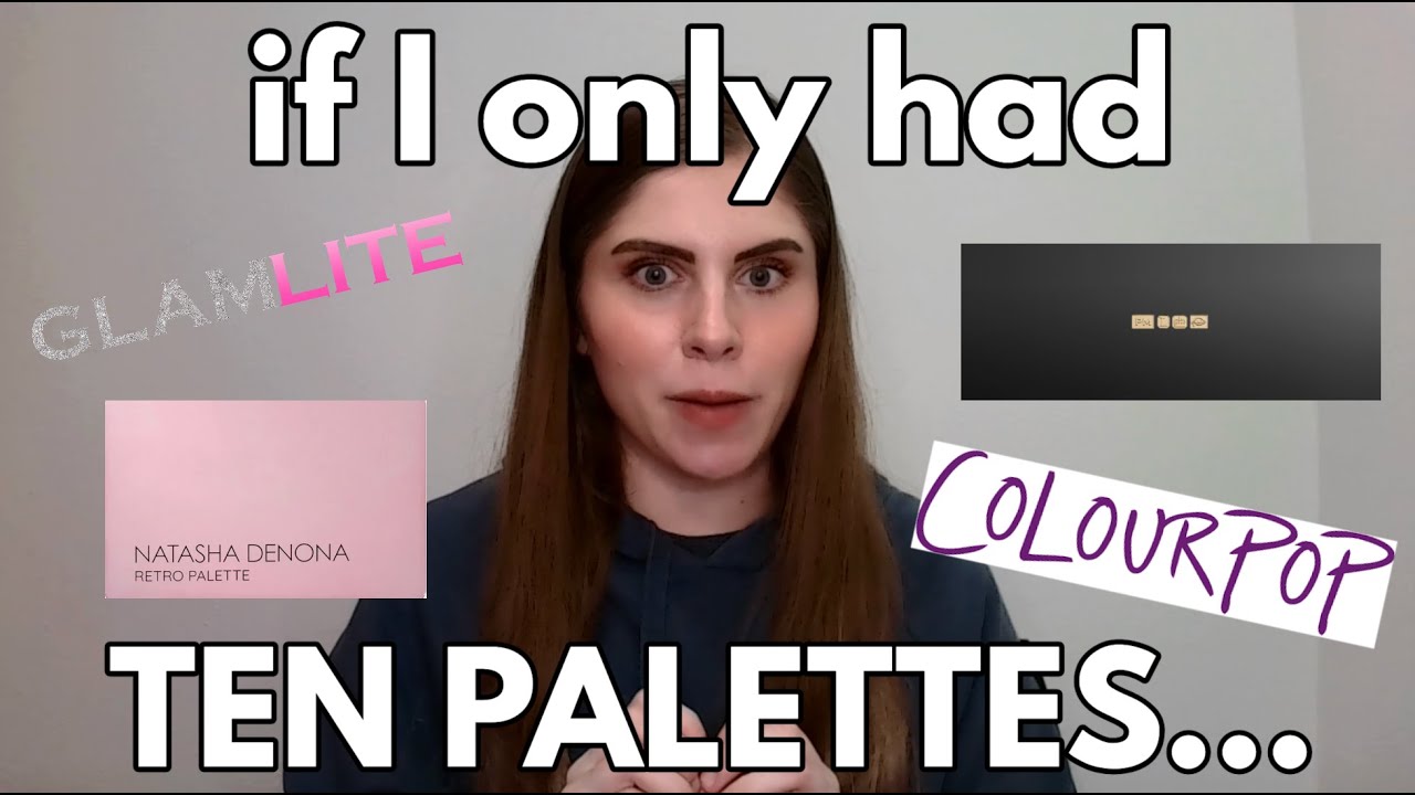 if I could ONLY KEEP TEN PALETTES?! | 10 eyeshadow palette favorites I can't be without!!