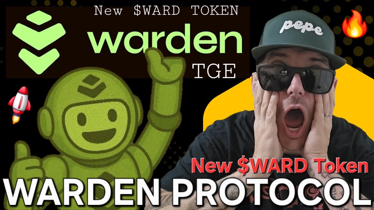 $WARD - WARDEN PROTOCOL TOKEN TGE CRYPTO COIN GLOBAL AGENT NETWORK WARD WARP AI WEB3 BLOCKCHAIN NEW