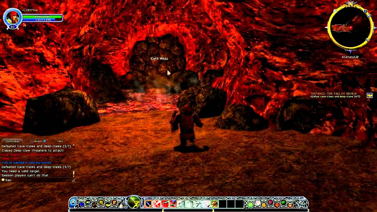 Lotro - Moria quest instance ( Durins bane : Balrog )
