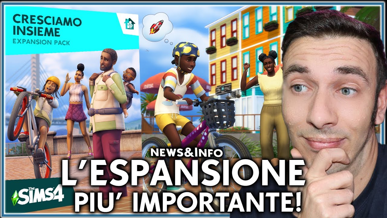 CRESCIAMO INSIEME è l'espansione PIU' IMPORTANTE di The Sims 4!