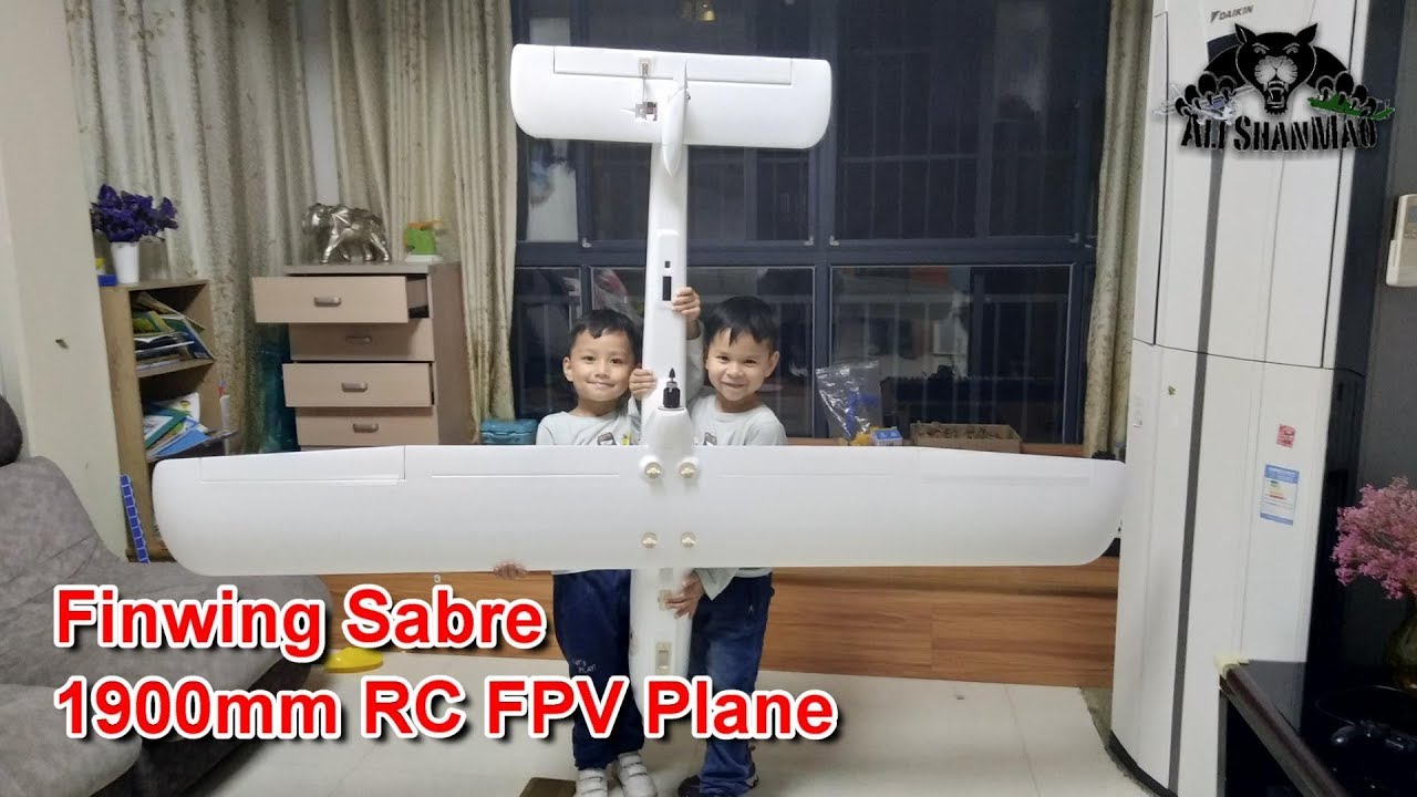 Finwing Sabre 1900mm FPV Plane Time Lapse Build