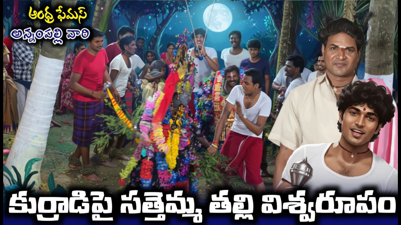 సత్తమ్మ తల్లి విశ్వరూపం కుర్రాళ్ళతో అదిరిపోయే నృత్యం // గురువుగారు దీవెన