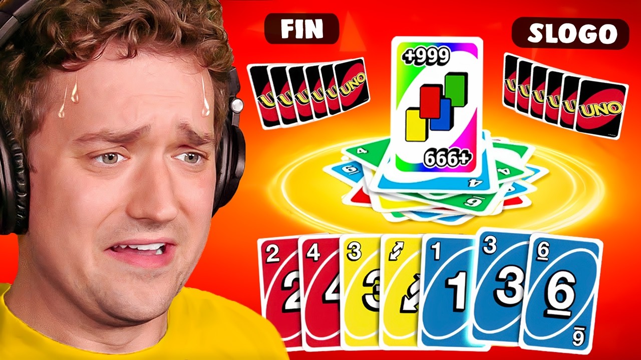 Playing UNO With The Most BROKEN Rules!