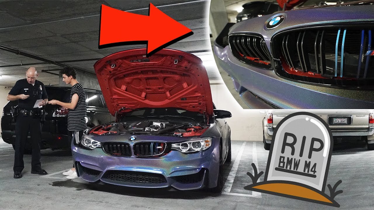 мы попали в аварию... (моя BMW M4)
