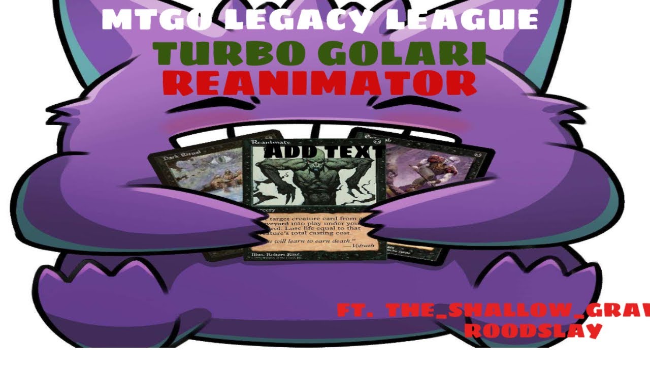 MTGO Legacy Golgari Reanimator!! FT. Psy(the_shallow_grave AND Roodslay!!!!