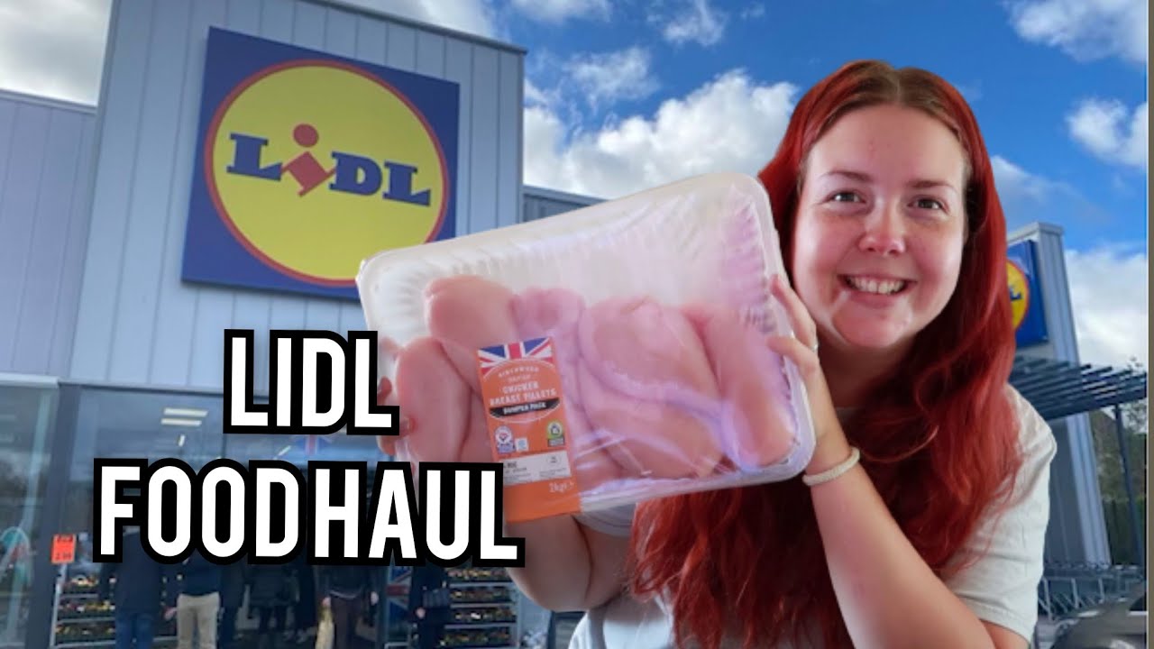 LIDL FOOD HAUL - FAMILY OF 4 - &pound;60 WEEKLY SHOP - UK FOOD BUDGET SHOP HAUL // &pound;1.50 VEG BOX!!