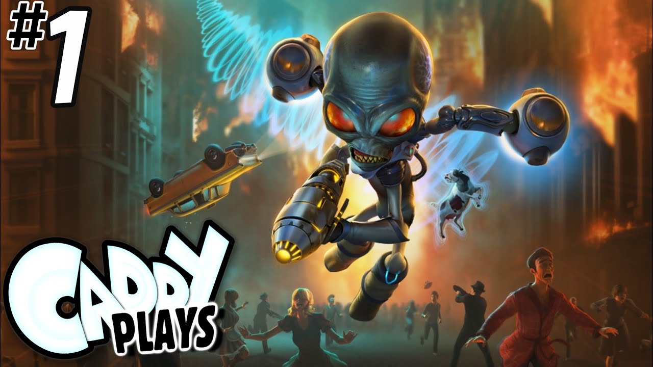 Caddy Plays Destroy All Humans! HD (Part 1)