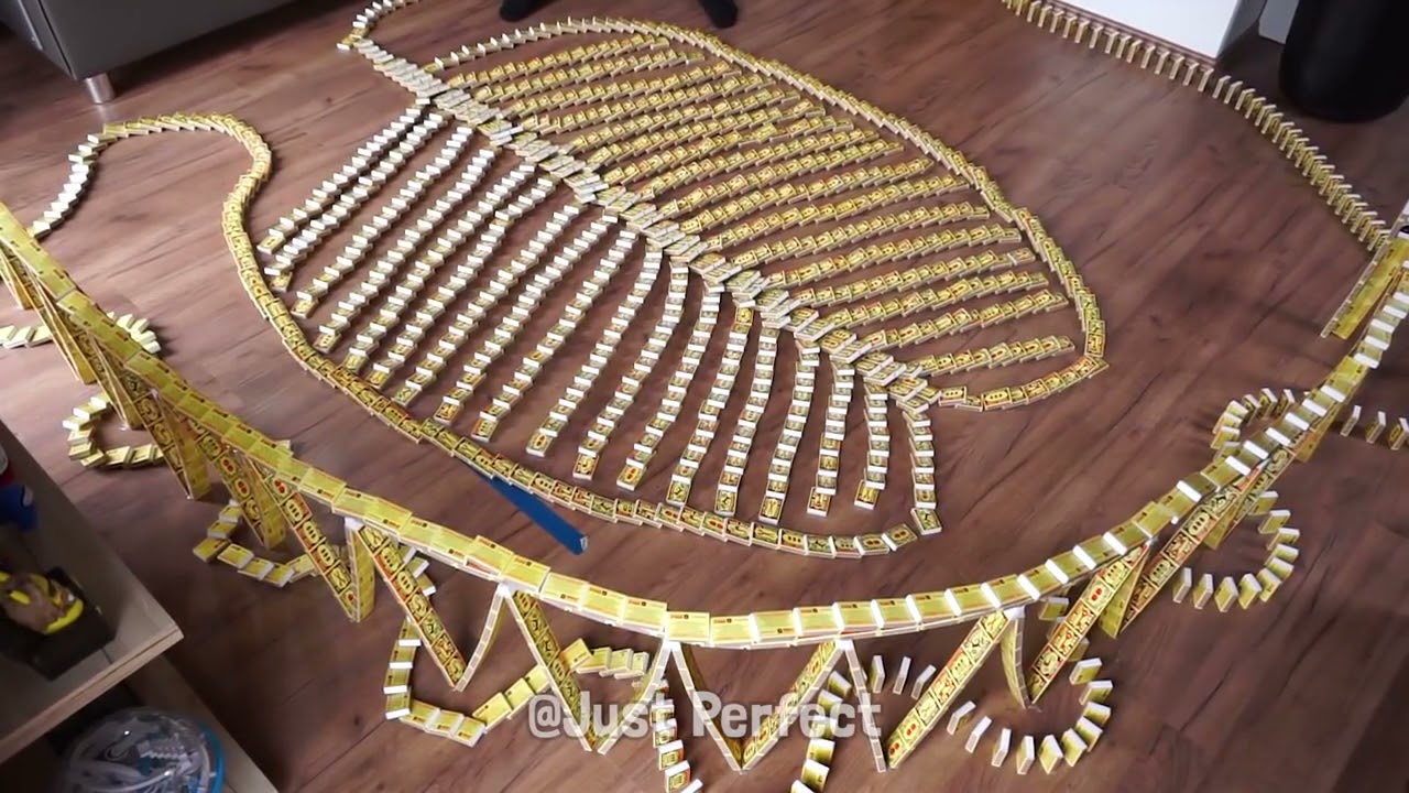 I Built The Largest MATCHBOX Domino[REVERSE]