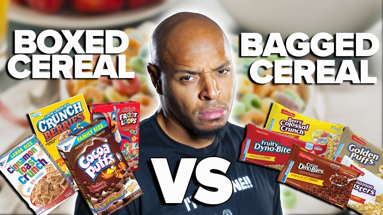 Boxed Cereal vs. Bagged - Can You Tell the Difference?