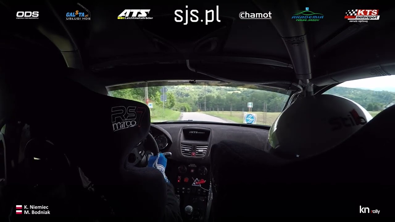 Valvoline Rajd Malopolski 2024 - OS5 Stryszów - Kuba Niemiec/ Mateusz Bodniak - Peugeot 207 RC RN1