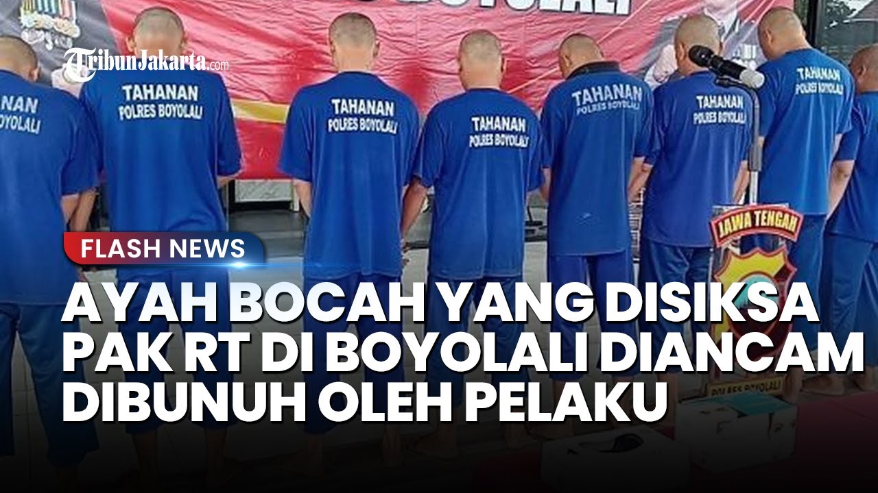 NIAT LINDUNGI SANG ANAK! Ayah Bocah yang Disiksa Pak RT di Boyolali dan Diancam Dibunuh oleh Pelaku