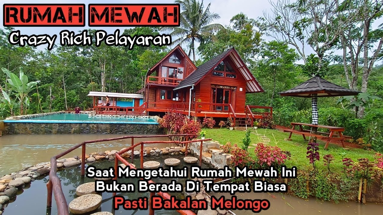 Rumah Mewah Yang Berada Ditengah Hutan Jauh Dari Keramaian Milik Seorang Miliarder