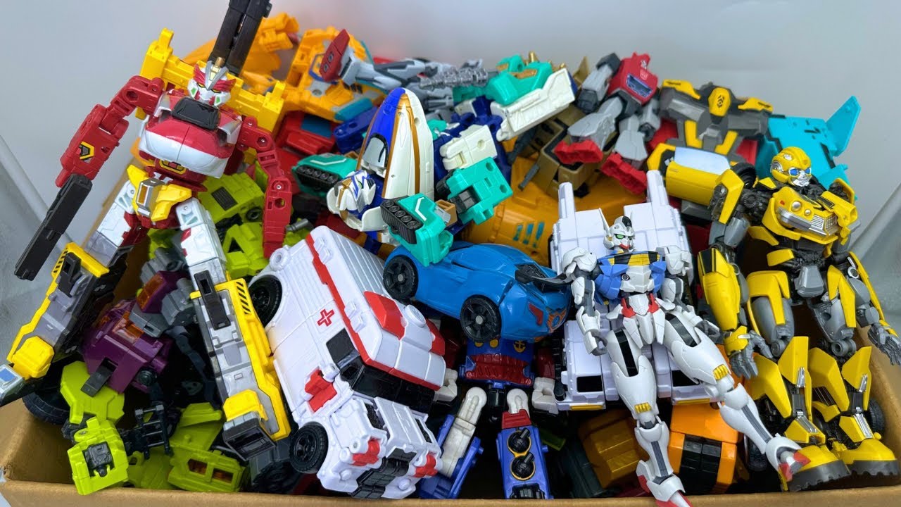 GIANT MYSTERY BOX Carbots and Robots and Collection Satisfying Sounds No Music