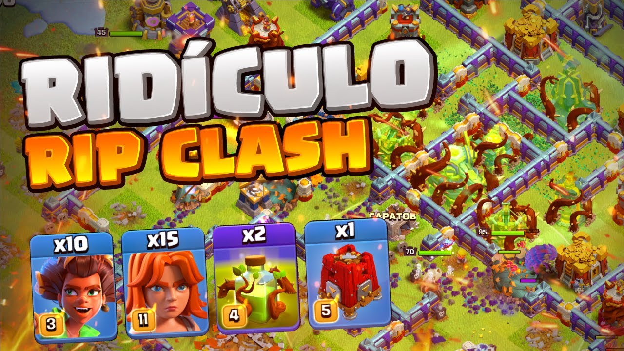 O Ataque Mais Rídiculo e Quebrado do Clash of Clans