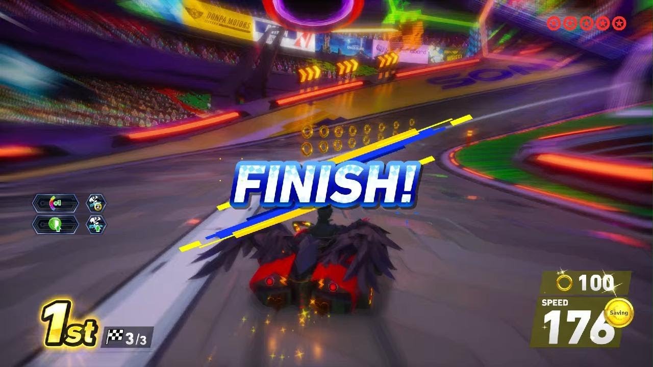 Sonic Racing: CrossWorlds Joker gameplay grand prix vs lvl 8 rival Storm