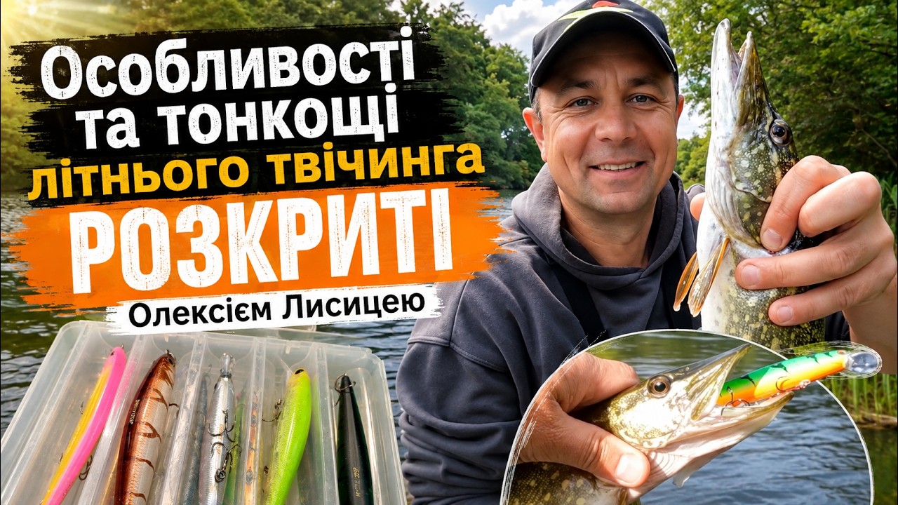 Річковий ТВІЧИНГ. Особливості та тонкощі літнього ТВІЧИНГА розкриті Олексієм Лисицею.