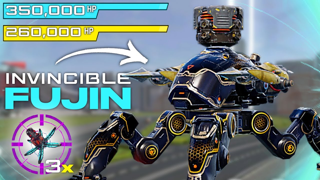 Теперь Ancile можно оснастить UE Fujin... Защита INVINCIBLE &mdash; GODLIKE | War Robots