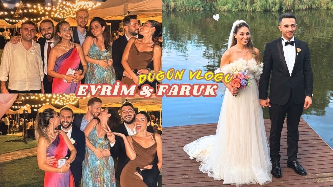 Dostlarımızın Düğününde Gelin Arabasını Biz Kullandık 🚗  Evrim & Faruk eğlenceli düğün vlogu 👰🏻‍♀️🤵🏻