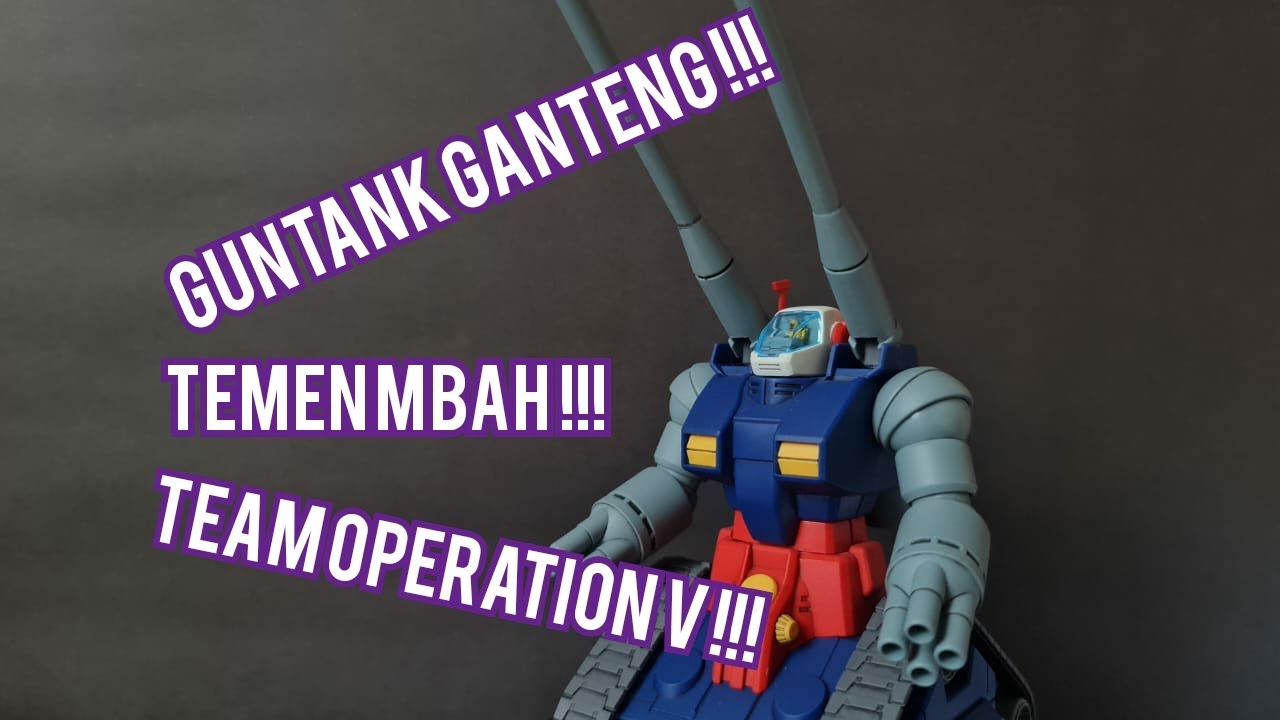 GUNTANK SI GANTENG | 1/144 HG RX-75 GUNTANK | GUNDAM REVIEW INDONESIA 2022