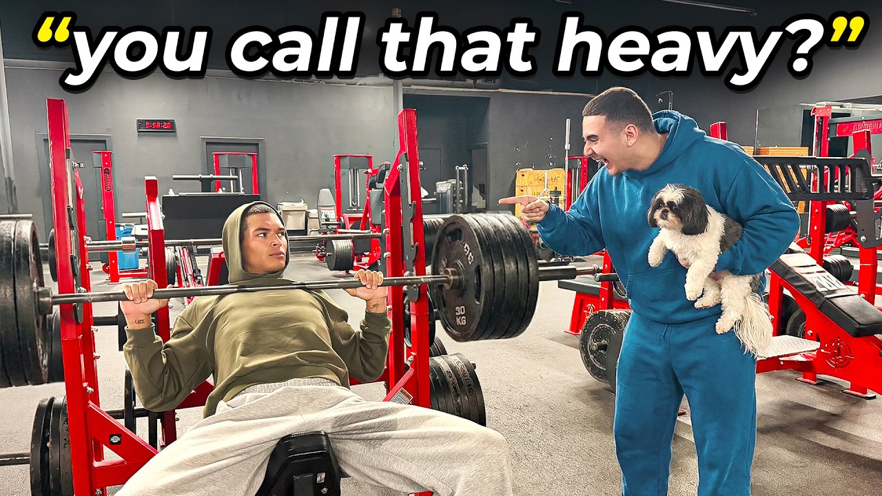Trolling Marlon at the Gym *crashes out*