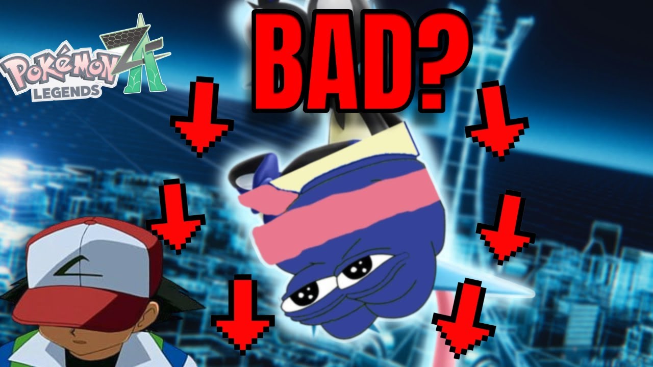Is Mega Greninja Actually BAD in Legends ZA Ranked?