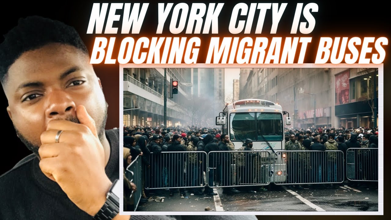 Brit Reacts To IT BEGINS.. NEW YORK CITY HAS STARTED BLOCKING MIGRANT BUSES!