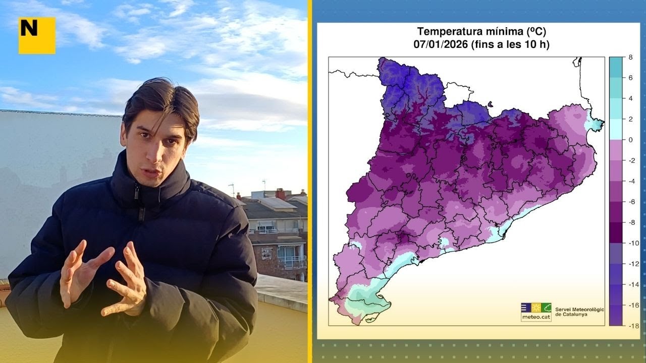 EL TEMPS | Catalunya entra en alerta per vent fort: quan s'acabar&agrave; aquest fred glacial?