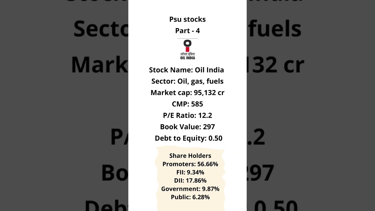 Psu stocks for long term part - 4 #shorts #sharemarket #psustocks
