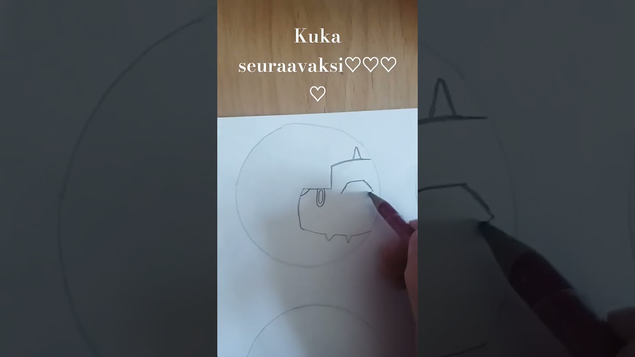 piiret&auml;&auml;n seuraajien profiili kuvia ♡😊#drawing