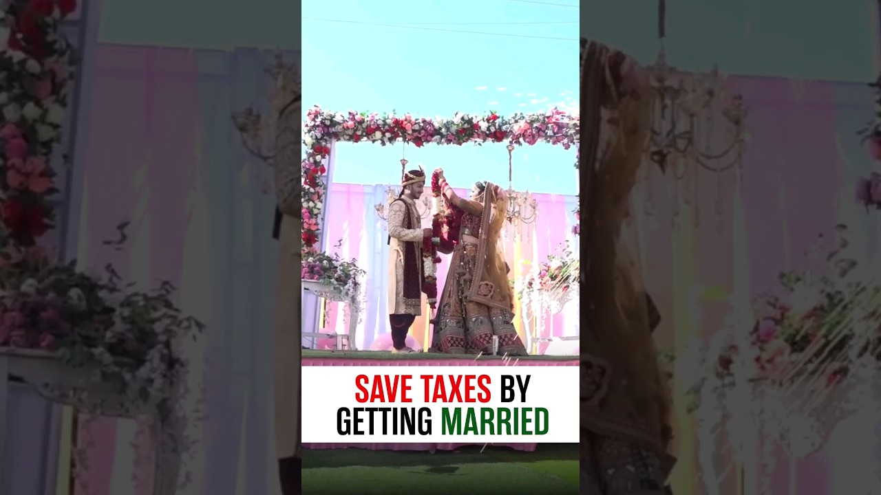 Save tax by getting married 