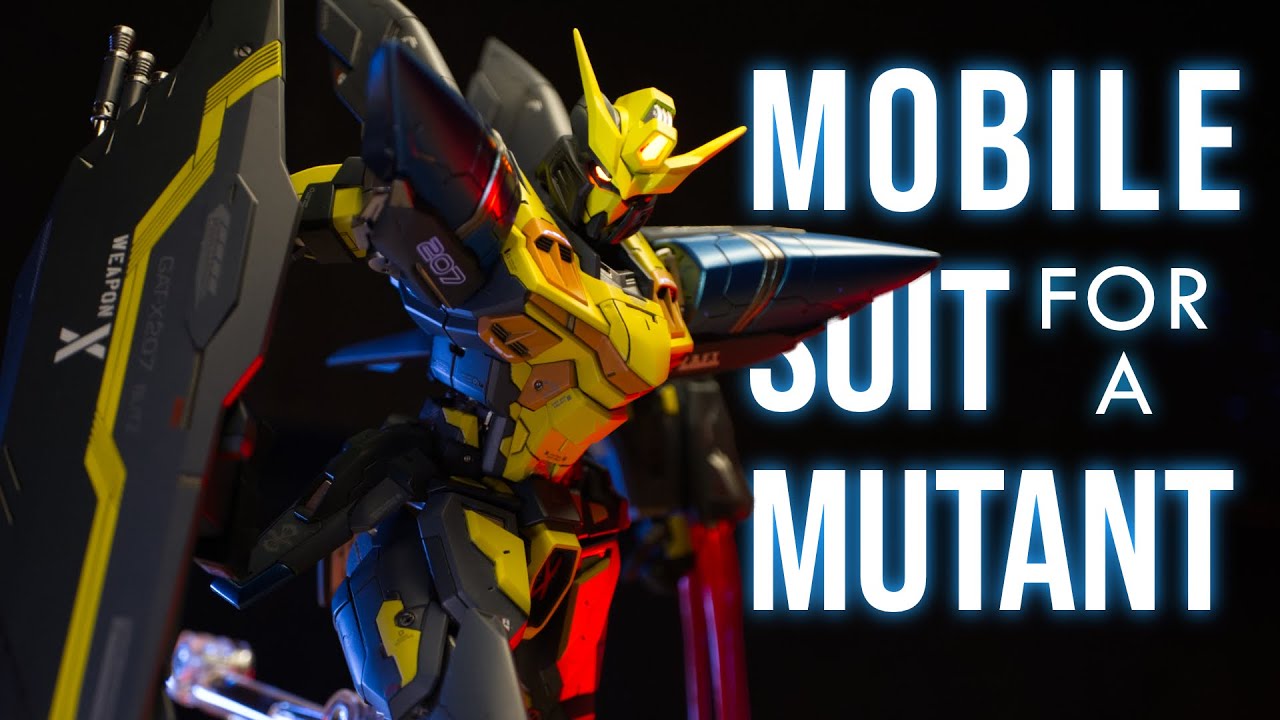 MG Berserker Blitz: A Wolverine inspired gundam custom build